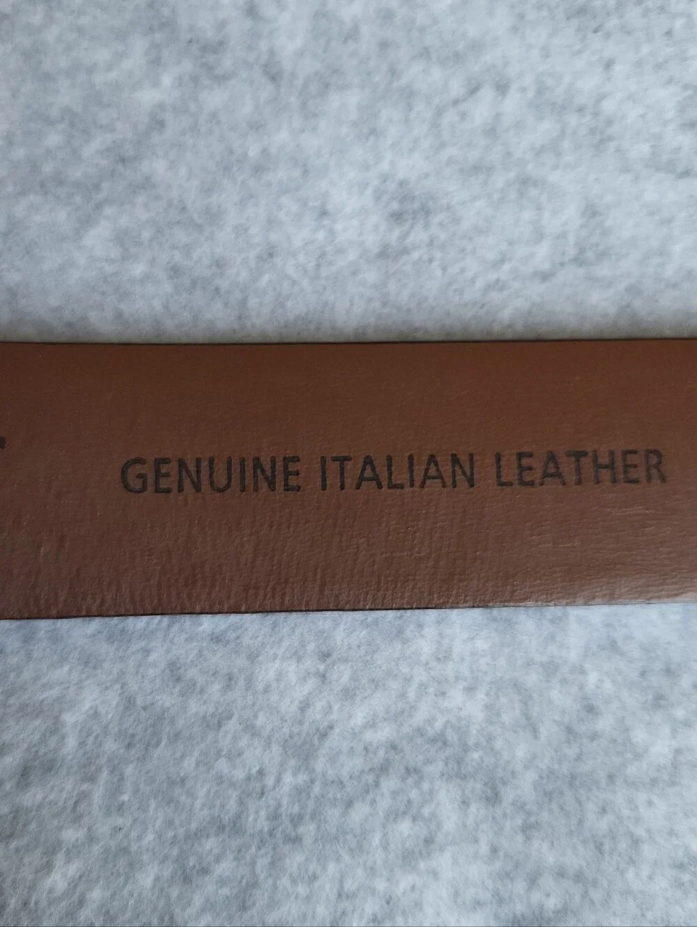Italian Leather Belt Mens 36/90 Black Crocodile Embossed Gunmetal Handmade Italy
